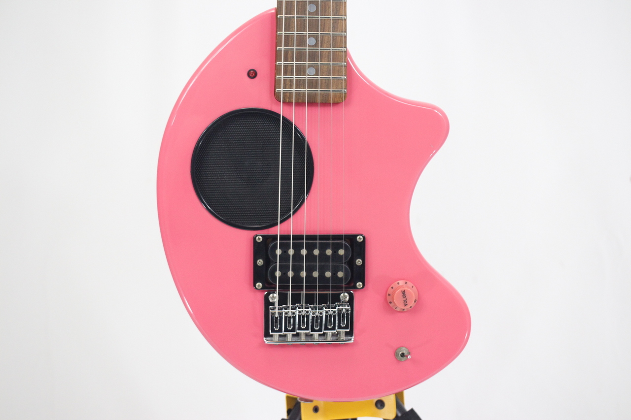 フェルナンデスZO-3 ピンク エレキギター スピーカー内蔵