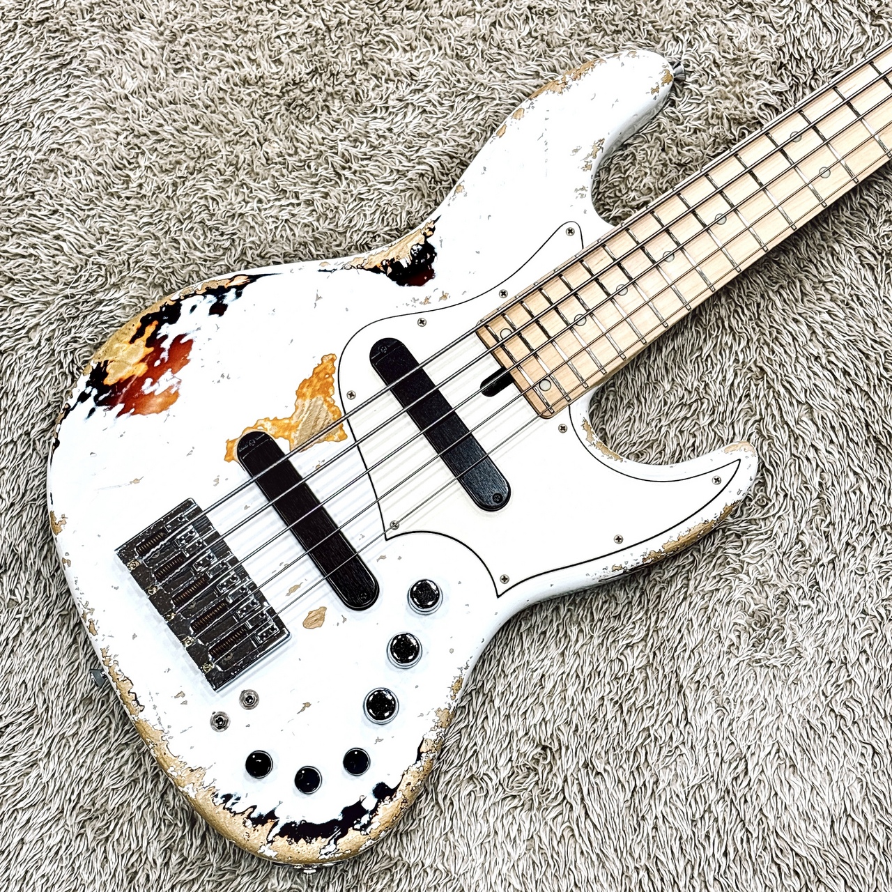 Xotic xj-1t 5st ジャズベース マッチングヘッド Xotic xj-1t 5st