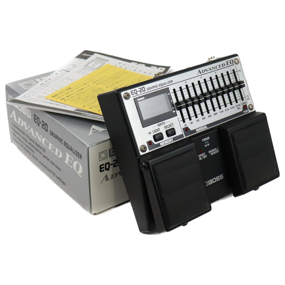 BOSS EQ-20 グラフィック イコライザー エフェクター 音響機材 中古