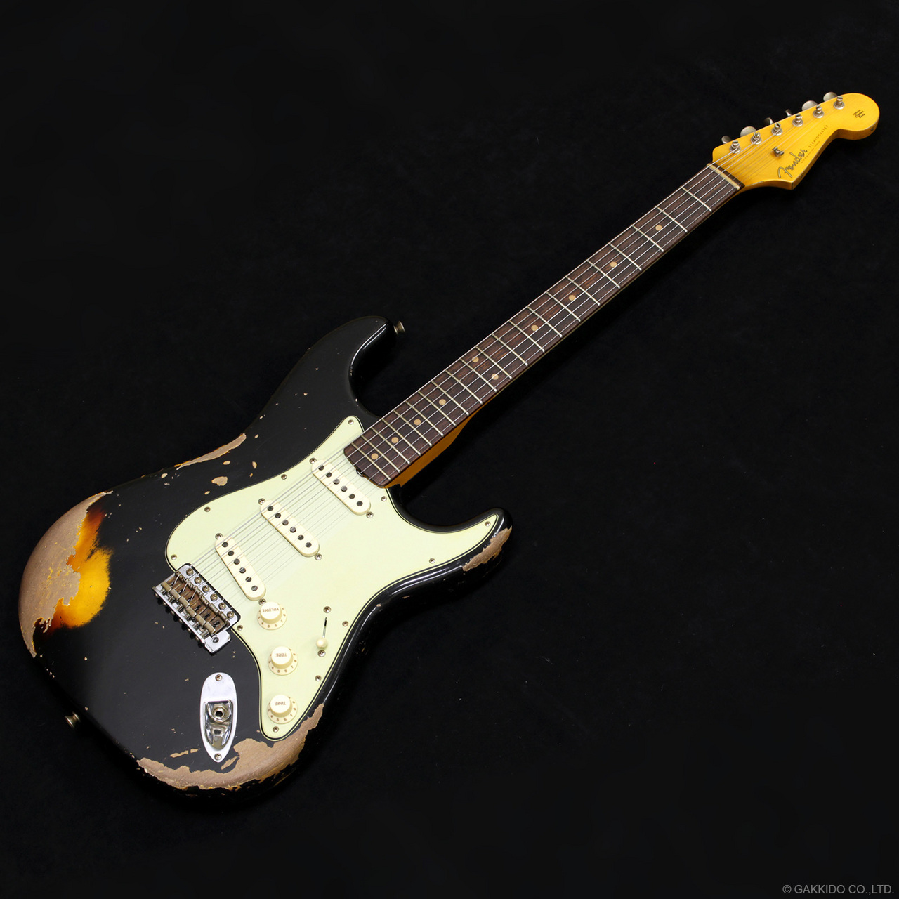 ストラトキャスター サンバースト ヘビーレリック Fender Custom Shop