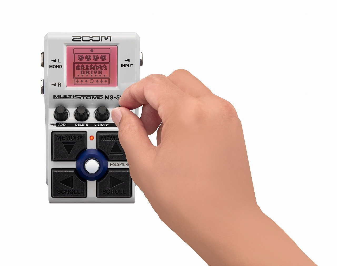 ZOOM MS-50G+ 純正アダプター付き ZOOM MS-50G+ マルチストンプ 電源