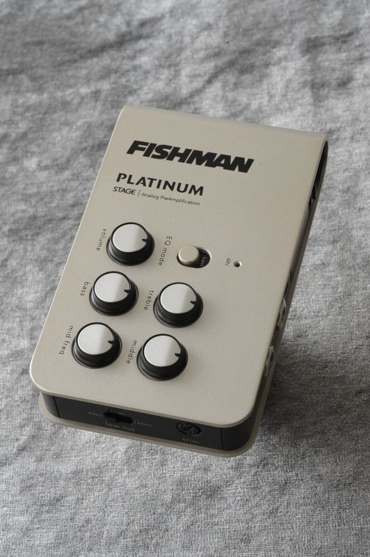 FISHMAN Platinum Stage EQ/DI Analog Preamp [PRO-PLT-301]（新品