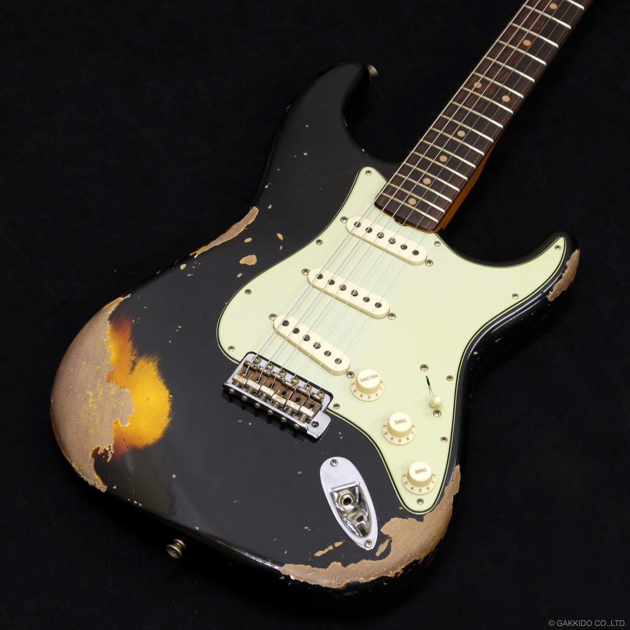 Fender？Stratocaster サンバースト レリック加工 エイジド加工 Fender