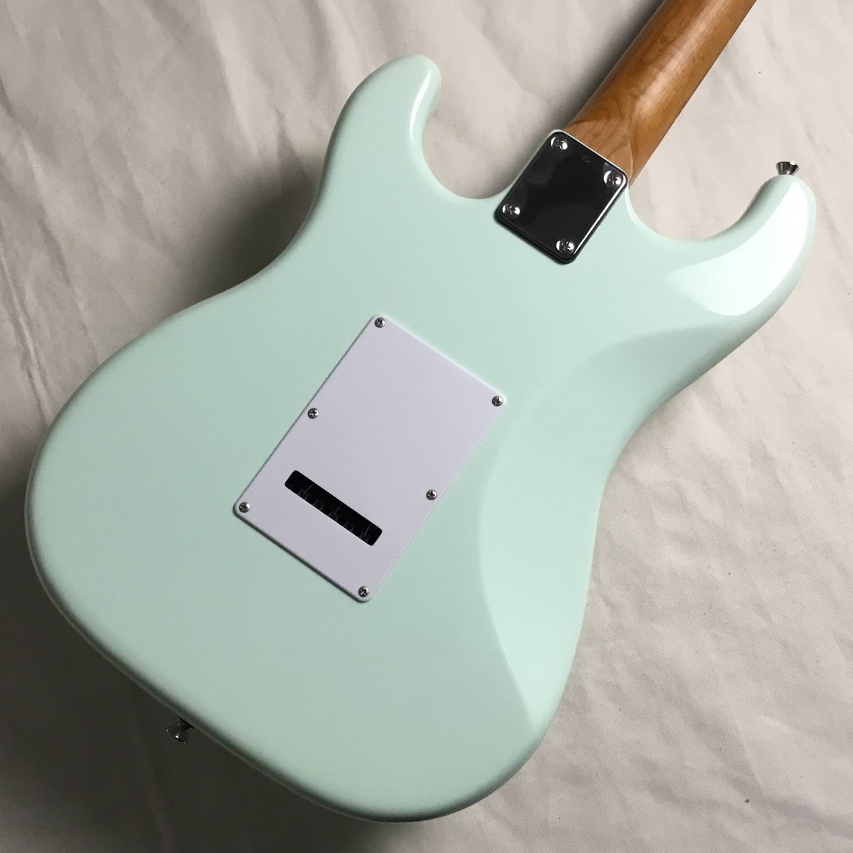 BUSKER'S BST-STD エレキギター サーフグリーン ソフトケース付 Amazon