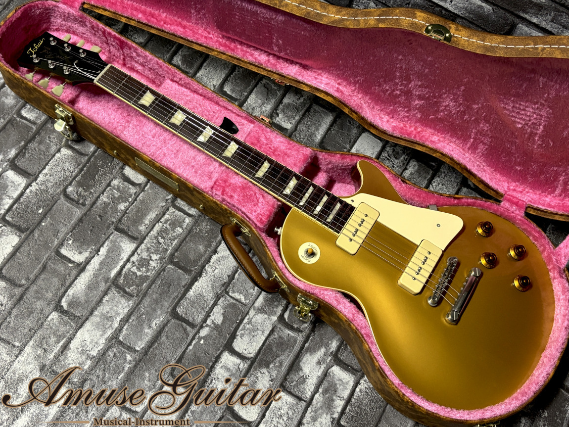 国産？ 詳細不明 良質 レスポールタイプ ゴールドトップ ディープ