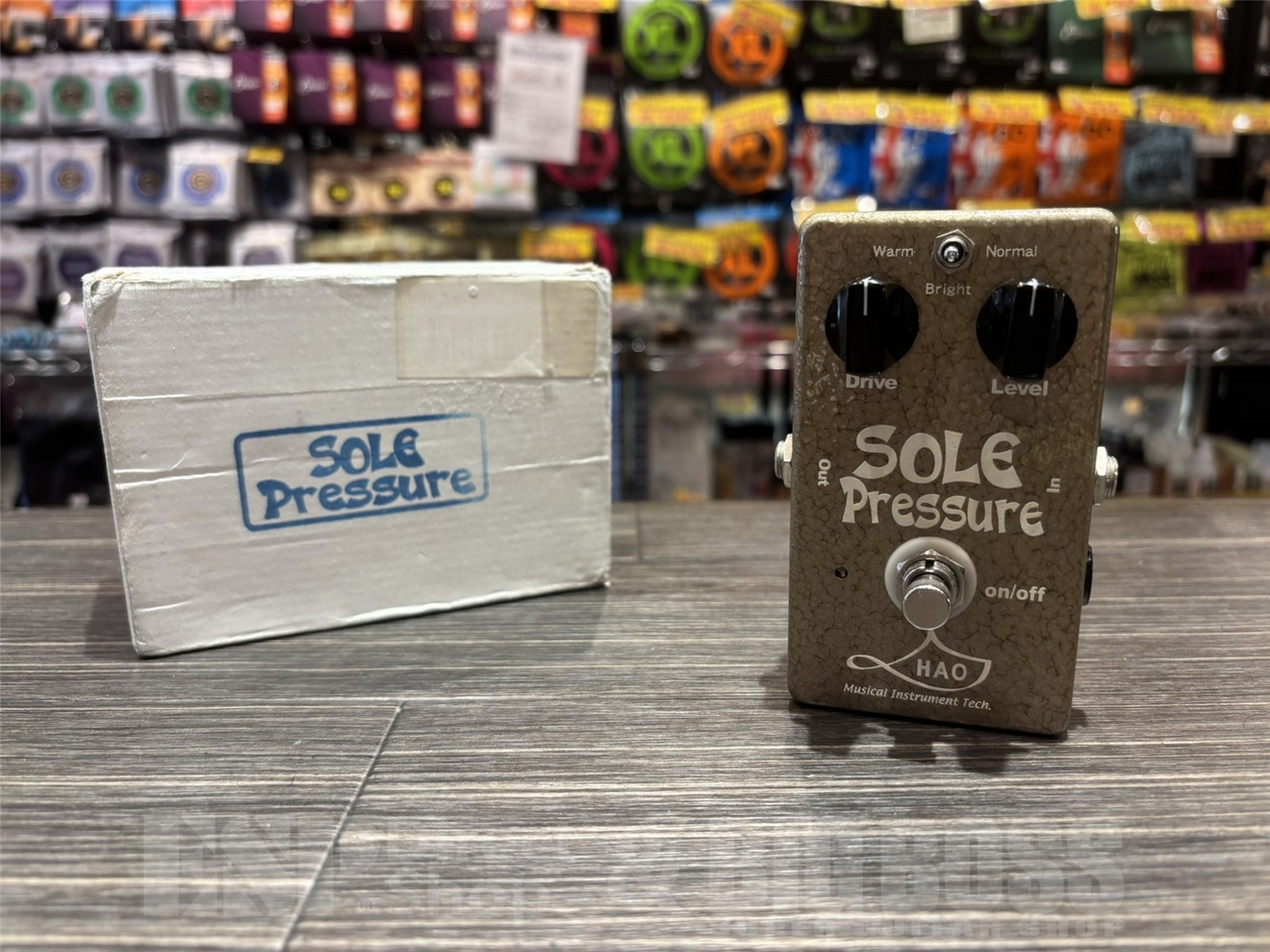 HAO SOLE Pressure 初期型オーバードライブエフェクター HAO SOLE