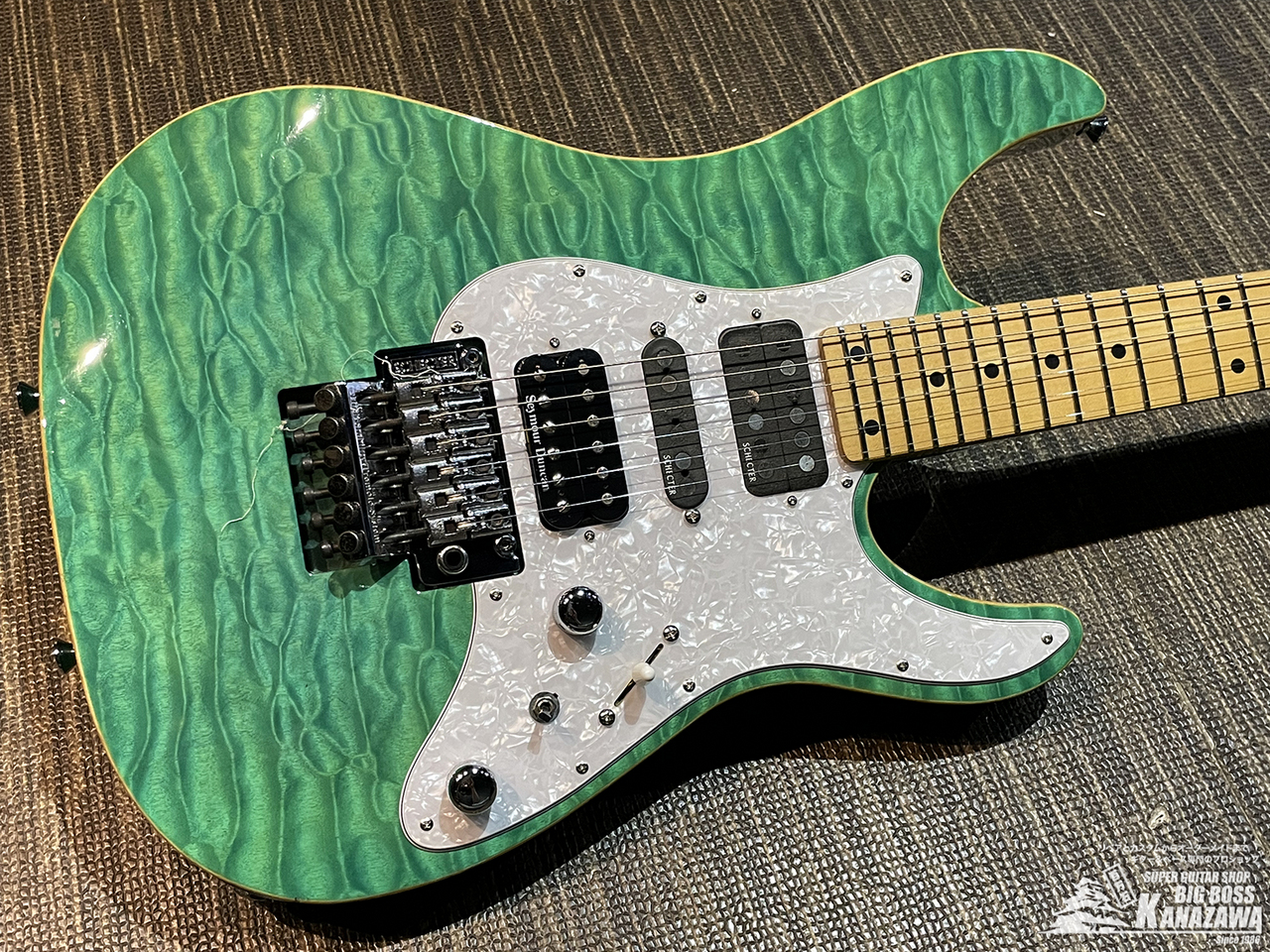 ROK希少！アッシュボディ schecter SD-2 24-AS アッシュボディ