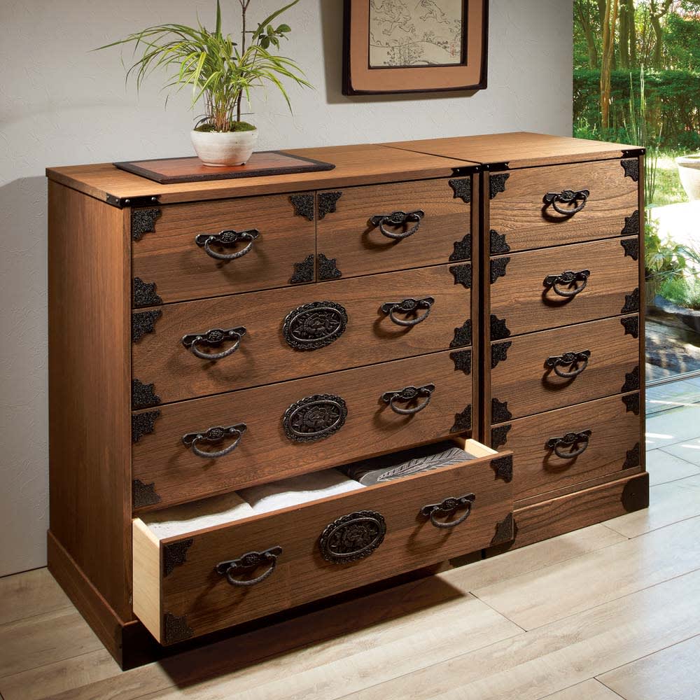 明治時代のアンティーク箪笥 アンティーク家具｜明治時代｜4段整理箪笥