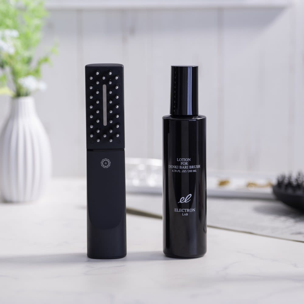 ローション4本付き】 GMコーポレーション デンキバリブラシ 電気