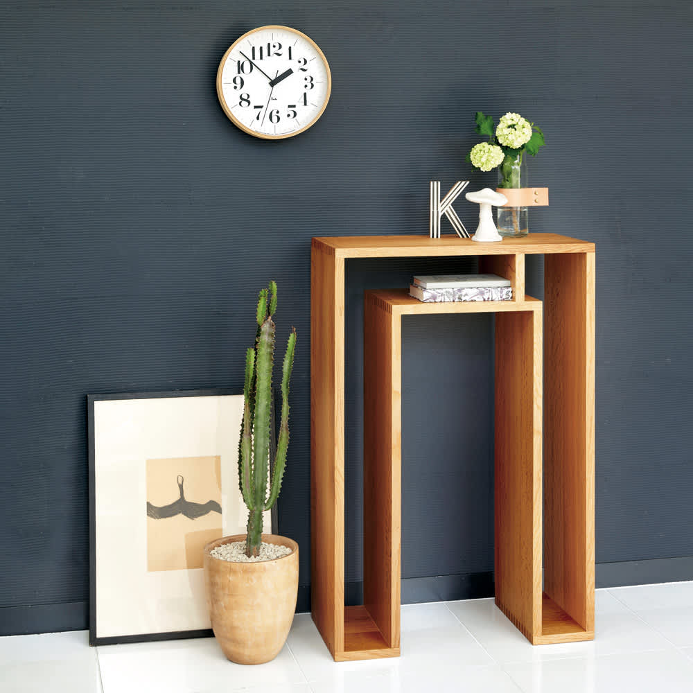 英国アンティーク木製ウィンドウテーブル/オケージョナル/サイド机(89