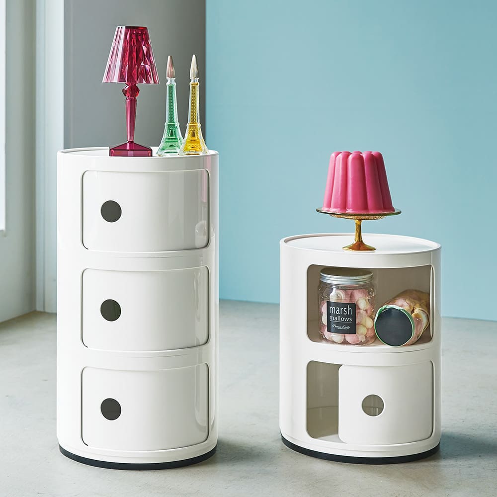 Componibili/コンポニビリ ストレージ 3段・高さ58.5cm ［Kartell