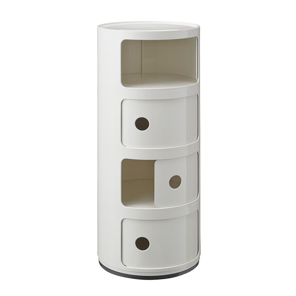 Componibili/コンポニビリ ストレージ 4段・高さ77cm ［Kartell