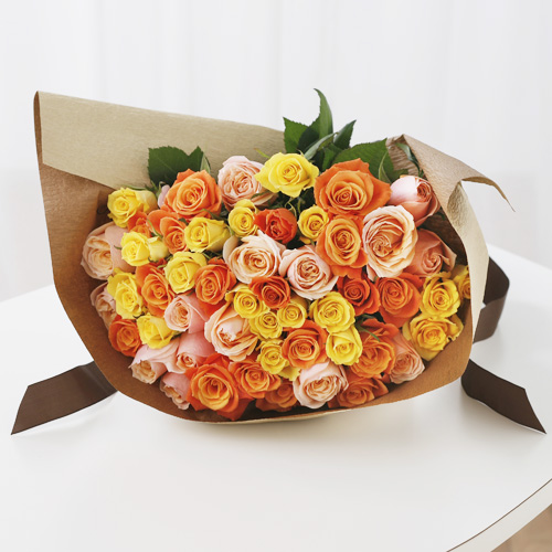 佐藤薔薇47本 佐藤薔薇47本 バラの花束 （47本）