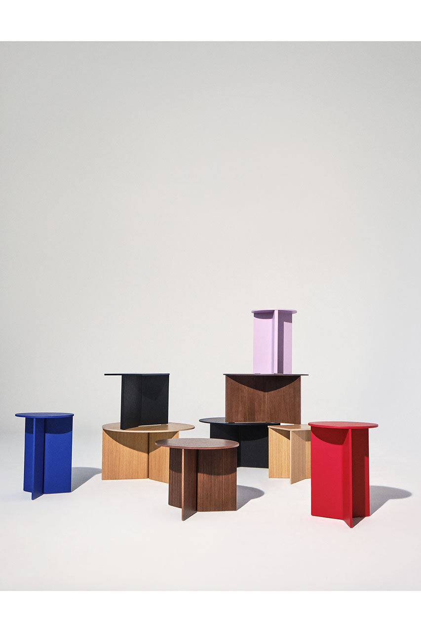 HAY(ヘイ)｜SLIT TABLE WOOD HIGH【メーカー取り寄せ】/キャンディ