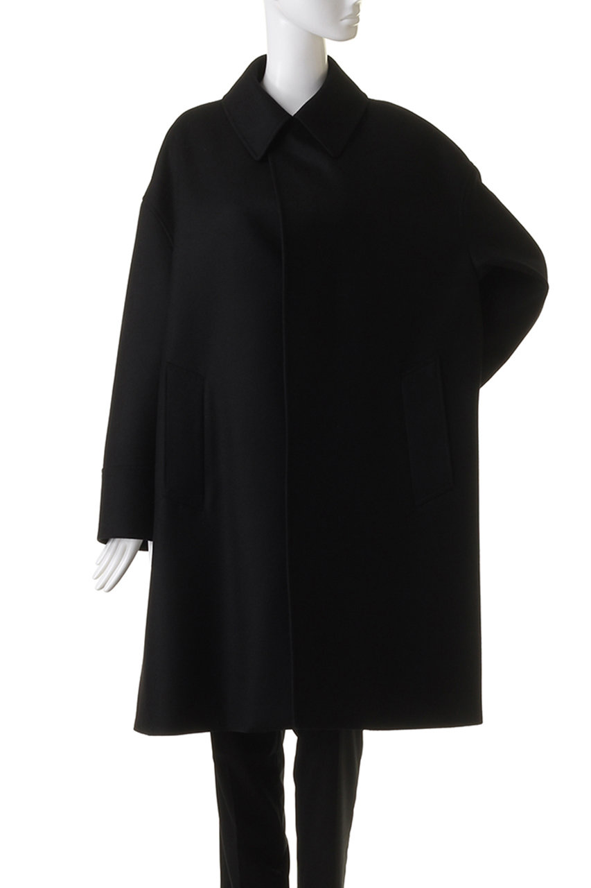 THE RERACS(ザ・リラクス)｜バルカラーコート/ブラック の通販