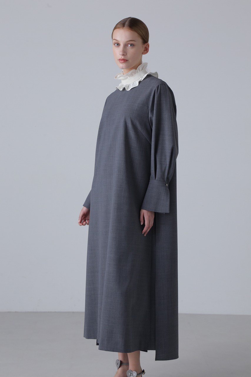 ADORE(アドーア)｜フレックストロピカルワンピース/グレー の通販