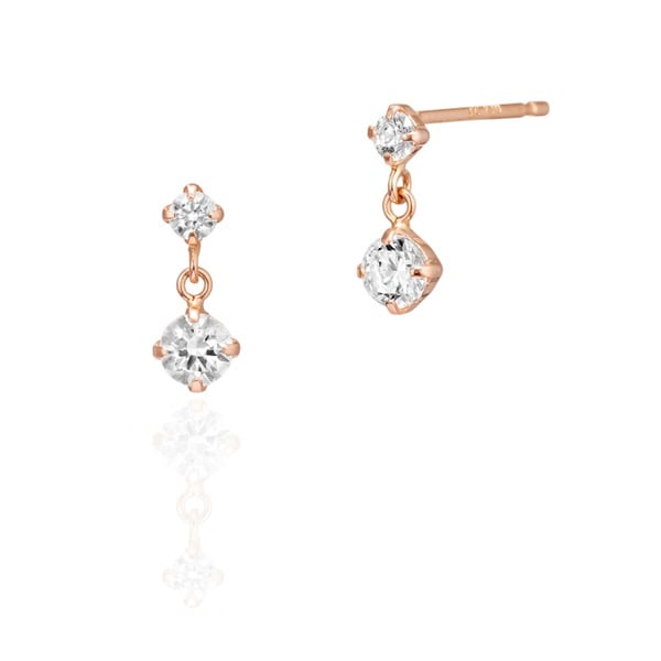 K10ホワイトゴールド ピアス | 111826153203 | 【公式】4℃ジュエリー