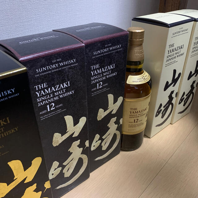 新品・未開封】山崎 NV・10年・12年 化粧箱なし 各1本 3本セット