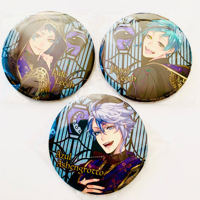 ナムコ限定ツイステプライズ缶バッジ フロイド 本物 ナムコ限定ツイ