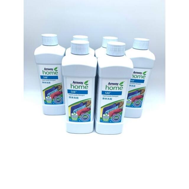 アムウェイ Amway SA8柔軟仕上げ剤配合液体洗濯用洗剤 1L 2本セット