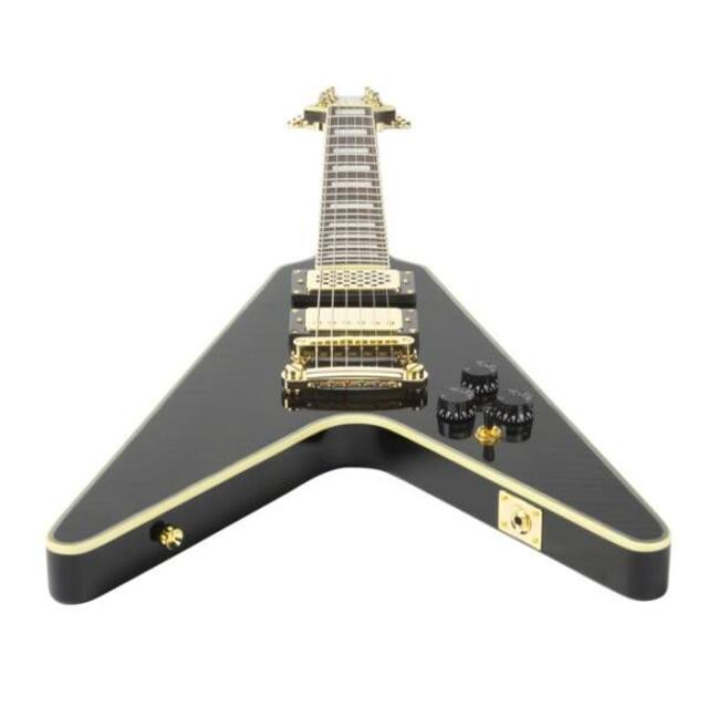 Paul Smith エレキギター ブラック フライングv Paul Smith エレキ