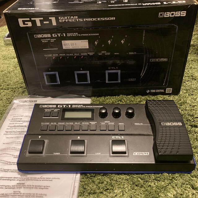 BOSS GT-1 BOSS gt-1 外箱付き デジタルエフェクター 外箱付き BOSS GT-