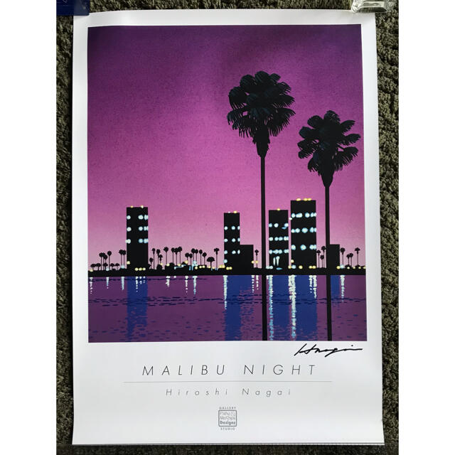 永井博ポスターレコードストアデイ直筆サイン入