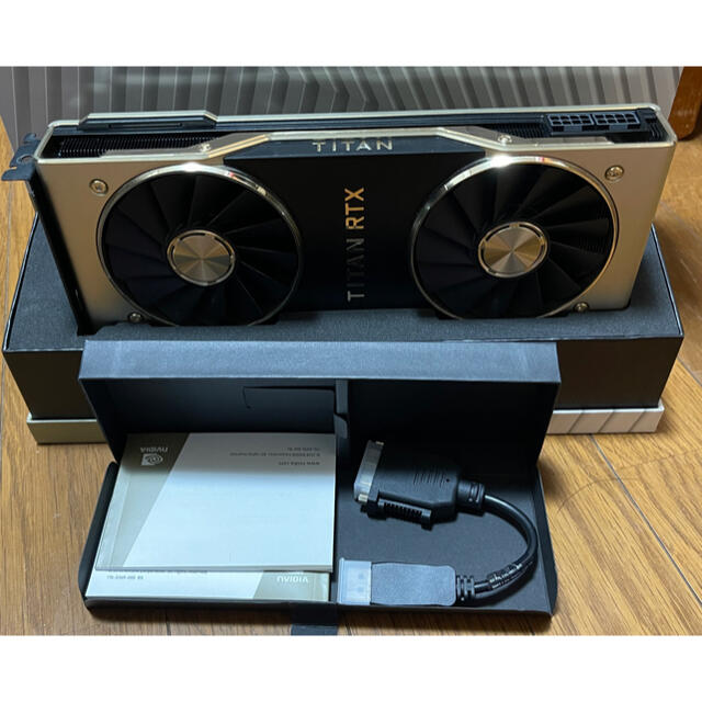 TITAN RTX 完動品 中古になります ②の通販 by カズ's shop｜ラクマ