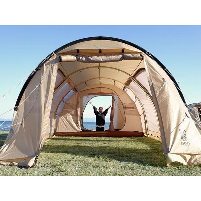 カマボコテント3M（タン） T5-689-TN