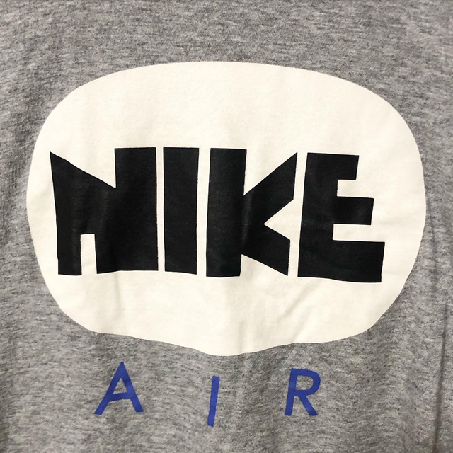 NIKE - 希少❗️NIKE ゴツナイキ センターロゴ Tシャツ グレー Mの通販