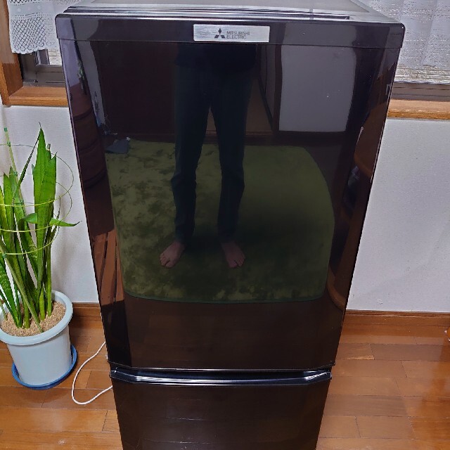 ✓三菱ノンフロン冷凍冷蔵庫 三菱冷凍冷蔵庫 MR-P15C ✓MR-P15C-B