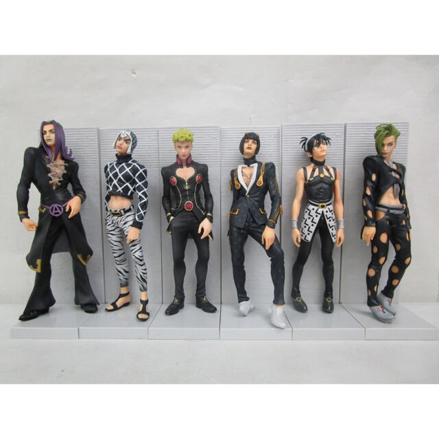 BANPRESTO - ジョジョの奇妙な冒険 第5部 プライズ 6種セット