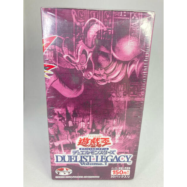 遊戯王 DUELIST 遊戯王 デュエリストレガシー vol.1 未開封box LEGACY
