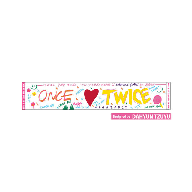 TWICE マフラータオル 12の通販 by すじこ's shop｜ラクマ