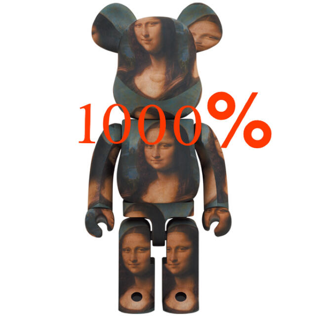 MEDICOM TOY BE@RBRICKモナリザMona Lisa 1000％