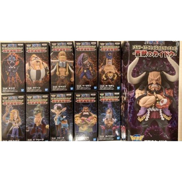 ワンピース フィギュア ワーコレ 百獣海賊団 セット フィギュア