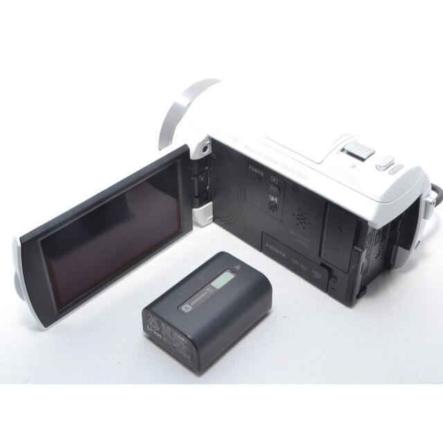 SONY HDR-CX535 ビデオカメラ ホワイト ビデオカメラSONY HDR-CX535