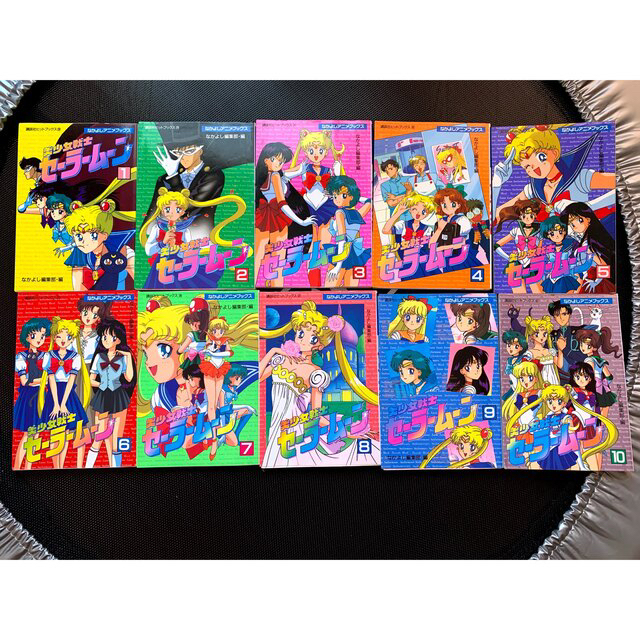 激レア:美品英語版 セーラームーン 漫画1-6巻セット 激レア:美品