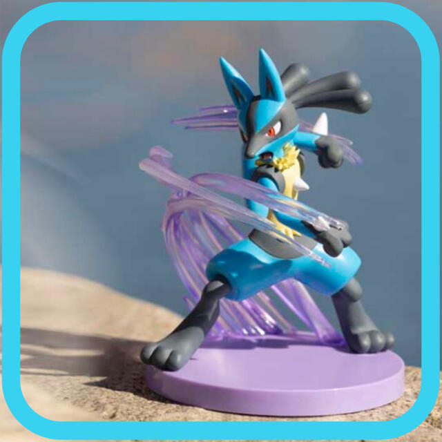 ポケモン - 海外ポケモンセンター限定 ルカリオメタルクローフィギュア