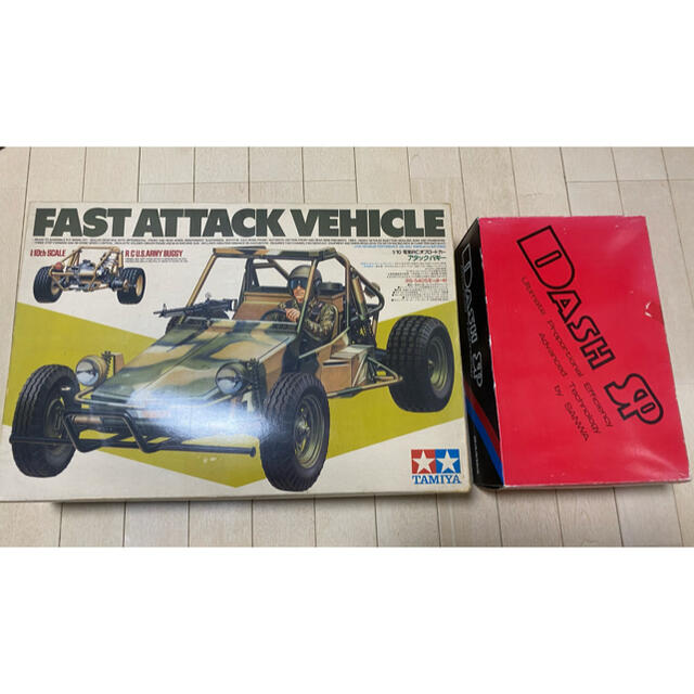 タミヤラジコン アタックバギー 廃盤品 未開封 当時物 1984年 タミヤ