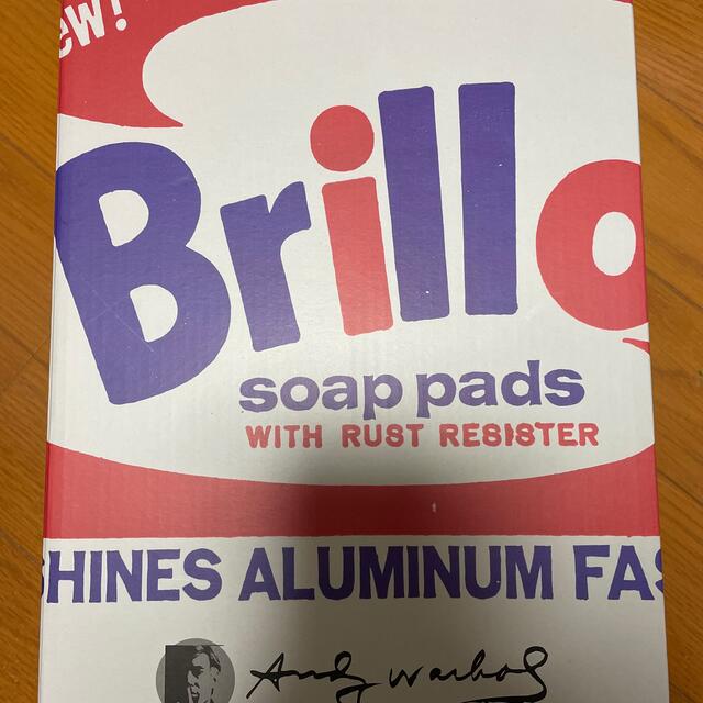 BE@RBRICK「ANDY WARHOL Brillo 100％ & 400％」アンディ・ウォーホル