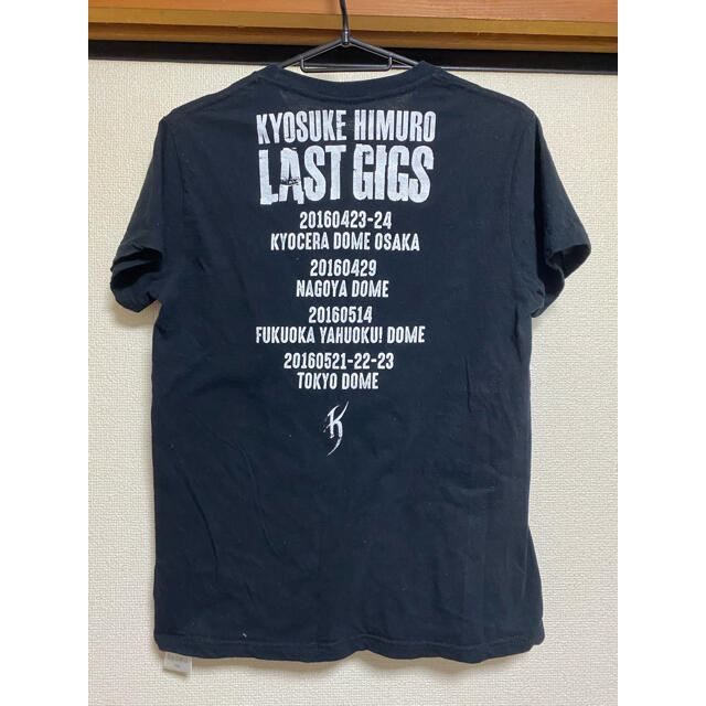 氷室京介 LAST GIGS ライブTシャツ Sサイズの通販 by ⚠️値下げ交渉は