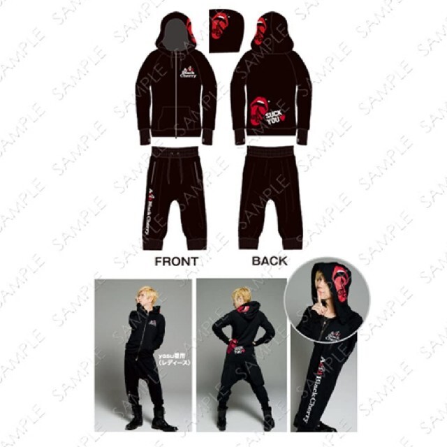 AcidBlackCherry パーカー 難あり】Acid Black Cherry パーカー タオル