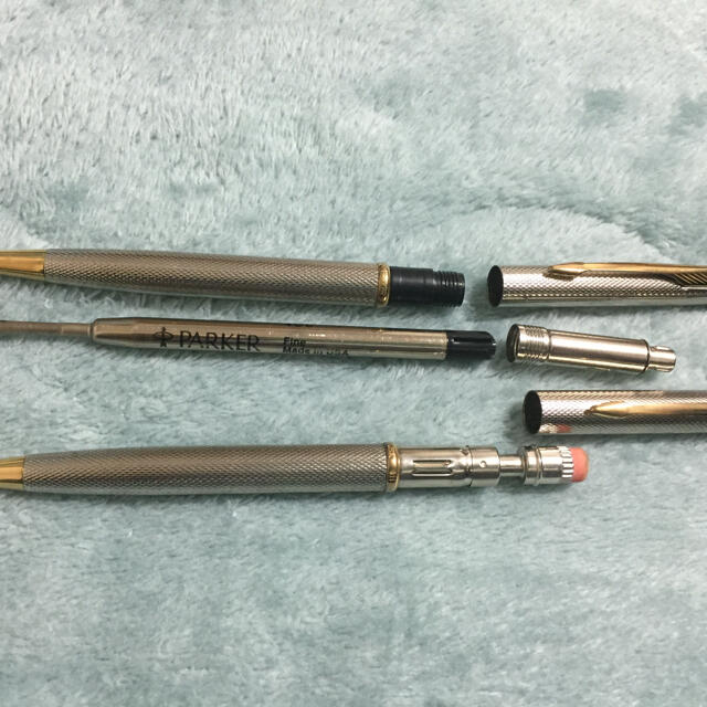 PARKERインシグニア シルバーグレンドルジュ ボールペン、シャープ