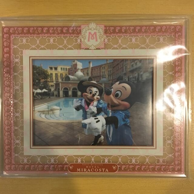 非売品☆ホテル ミラコスタ HOTEL MIRACOSTA 額縁 ミッキー 非売品