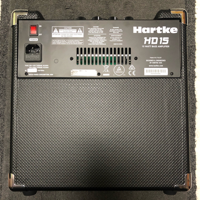 ベースアンプ HARTKE HD15