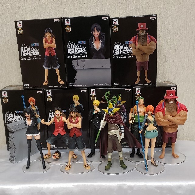 ワンピース フィギュア ドラマチックショーケース 開封品 16体セット