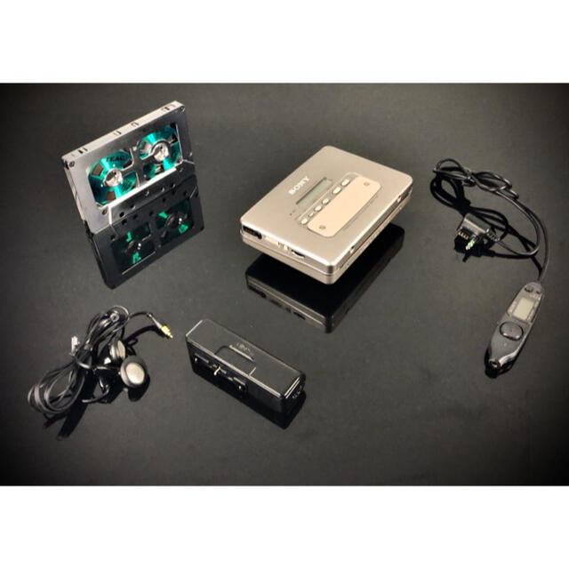 カセットウォークマン SONY WM-FX1、ラジオ付き 「整備済み、完動美品