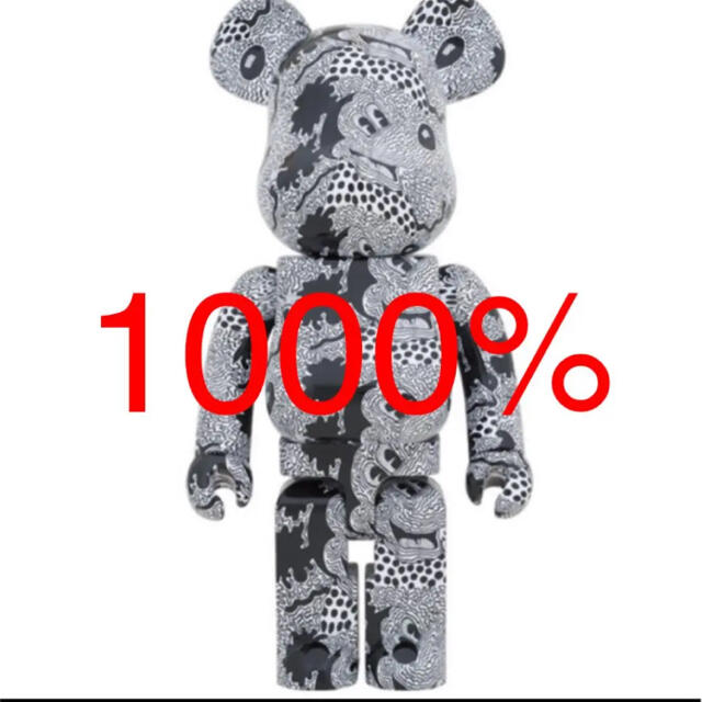 BE@RBRICK KeithHaring Mickey Mouse 1000％