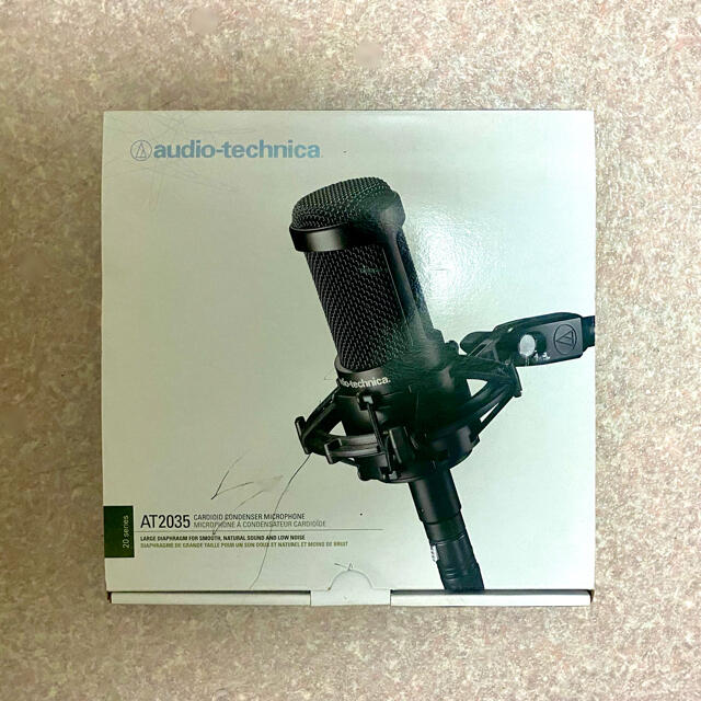 audio-technica】AT2035 コンデンサーマイク セット